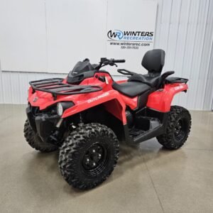 2022 Can-Am Outlander 570 MAX Gas-EFI UTV, Red