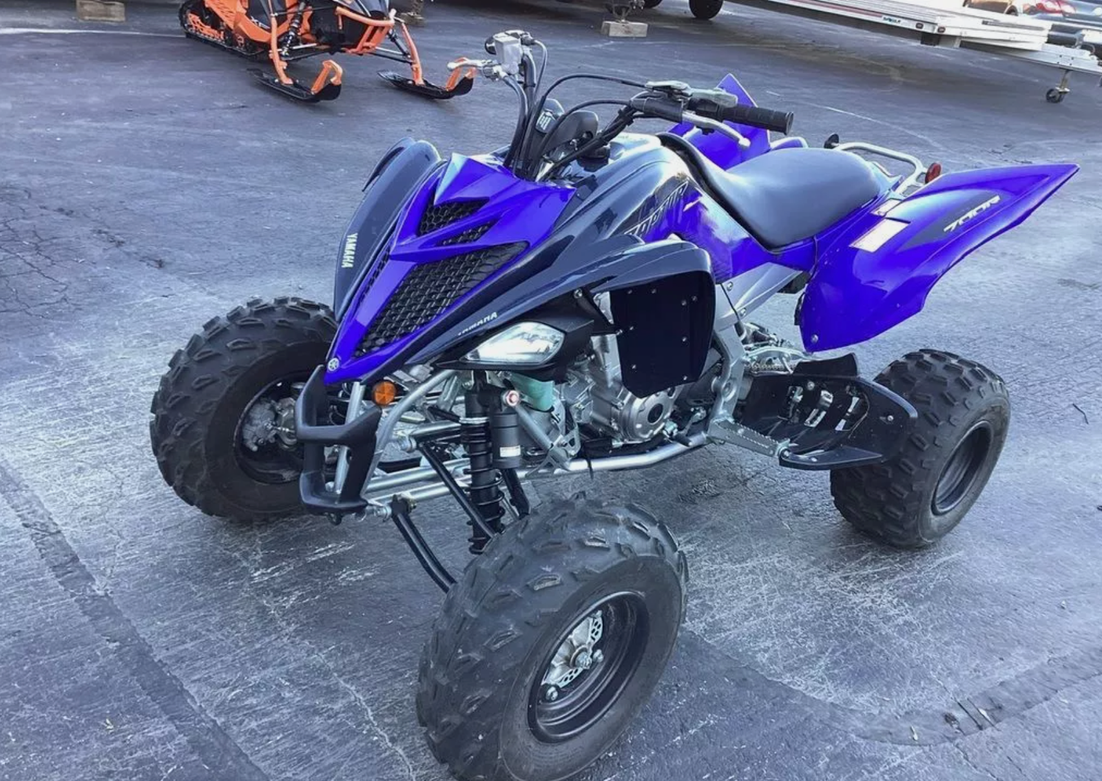 2023 Yamaha Raptor 700R BLUE - Image 2