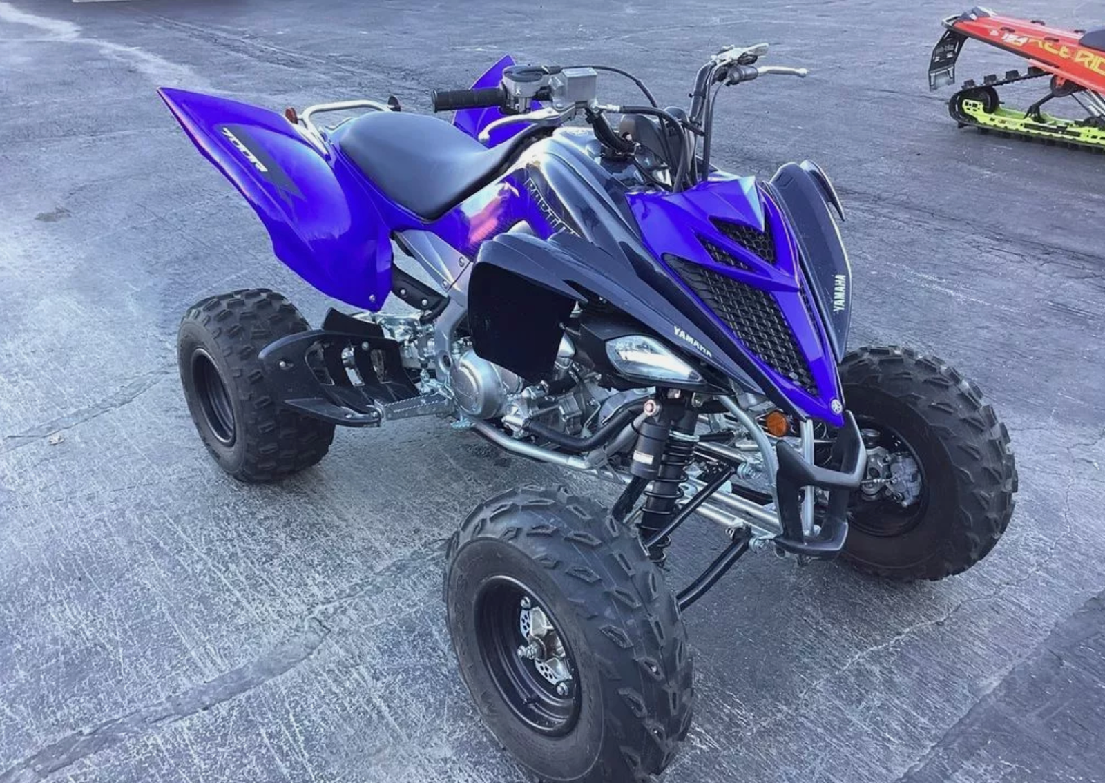 2023 Yamaha Raptor 700R BLUE - Image 3