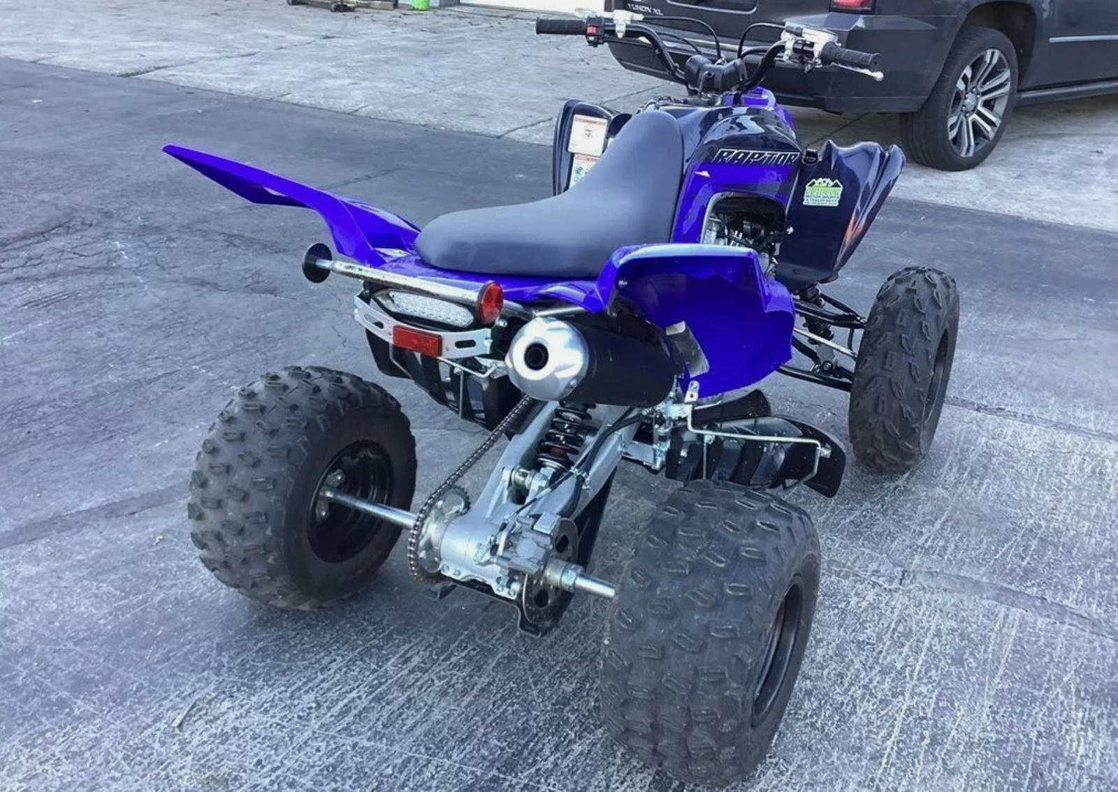 2023 Yamaha Raptor 700R BLUE - Image 4