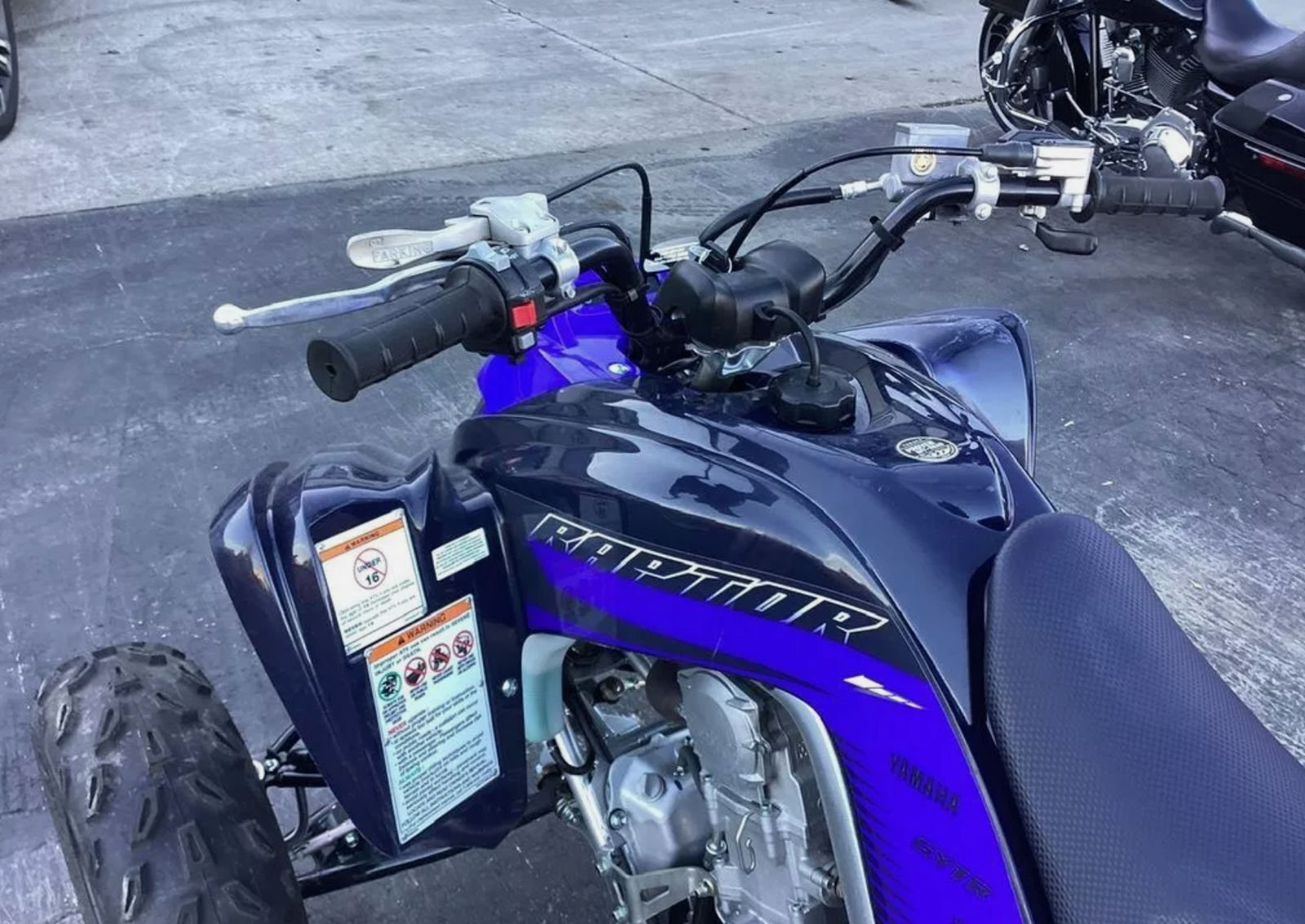2023 Yamaha Raptor 700R BLUE - Image 6